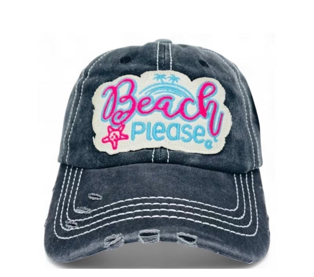 BEACH vibes hats