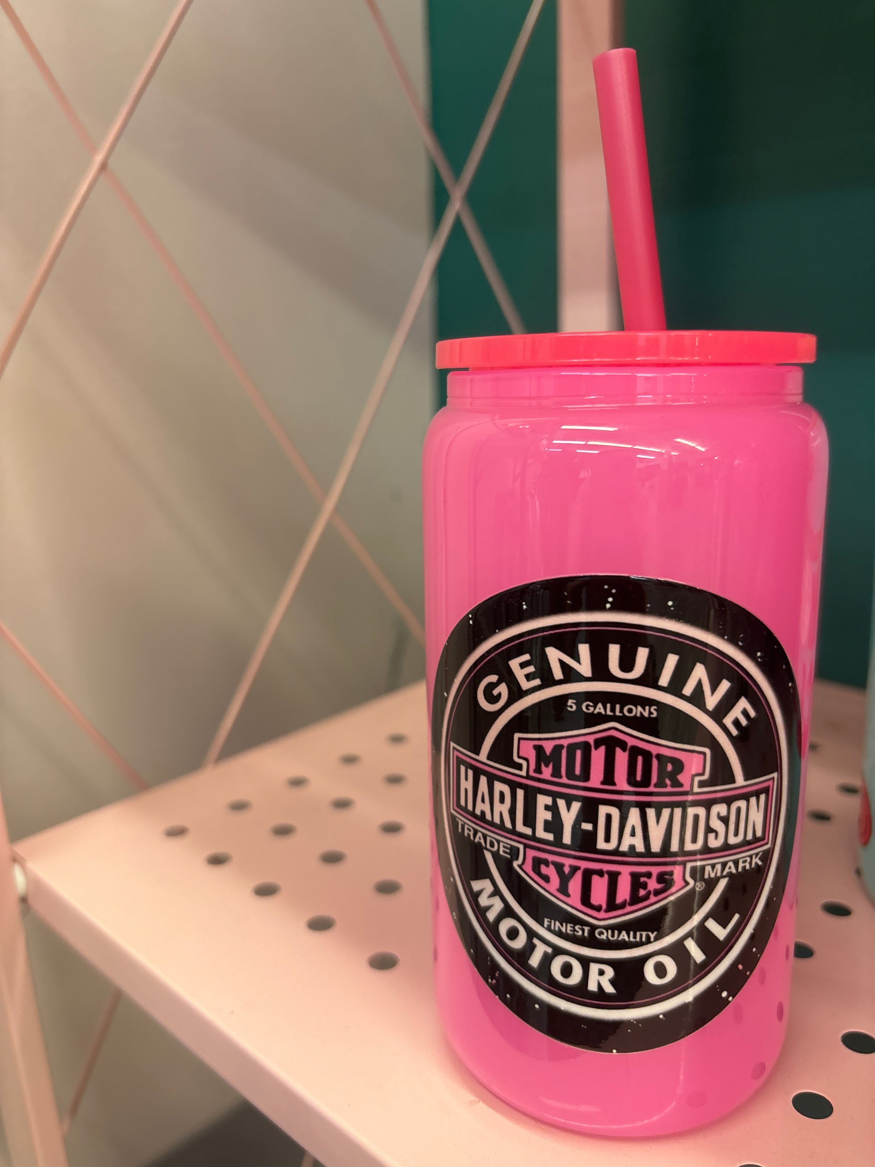16oz Harley Davidson cup