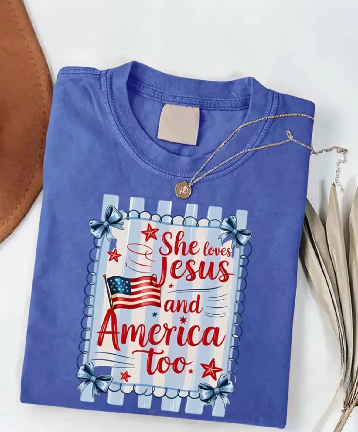She loves Jesus and America too