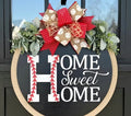 Baseball home sweet home sign