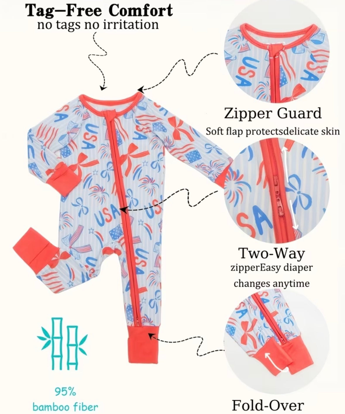 Red White and Blue sleeper