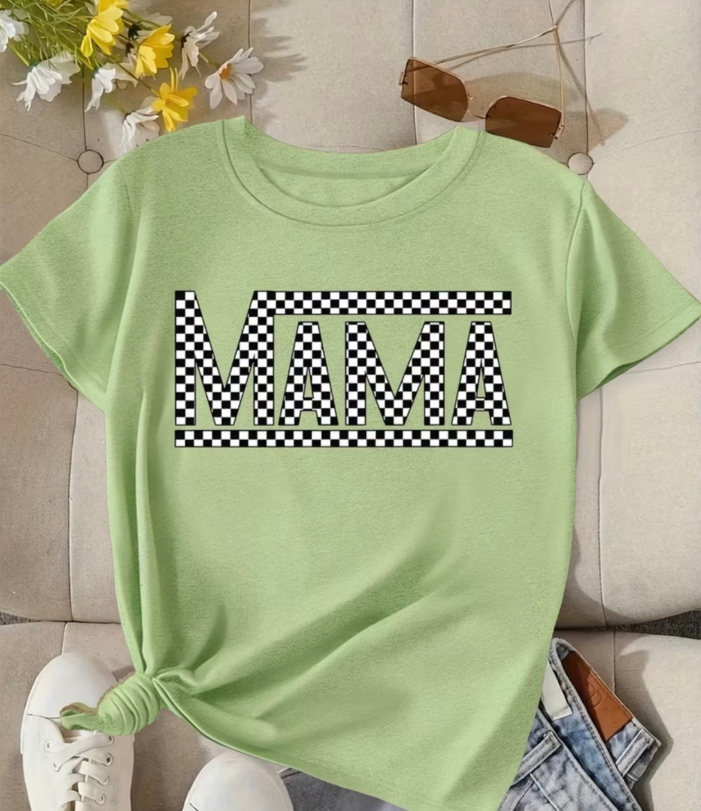 MAMA checkered shirt