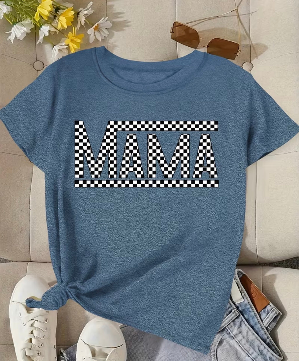 MAMA checkered shirt