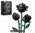 Black flowered Lego kit