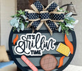 It’s grillin time door sign