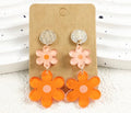 Retro Flower Earrings