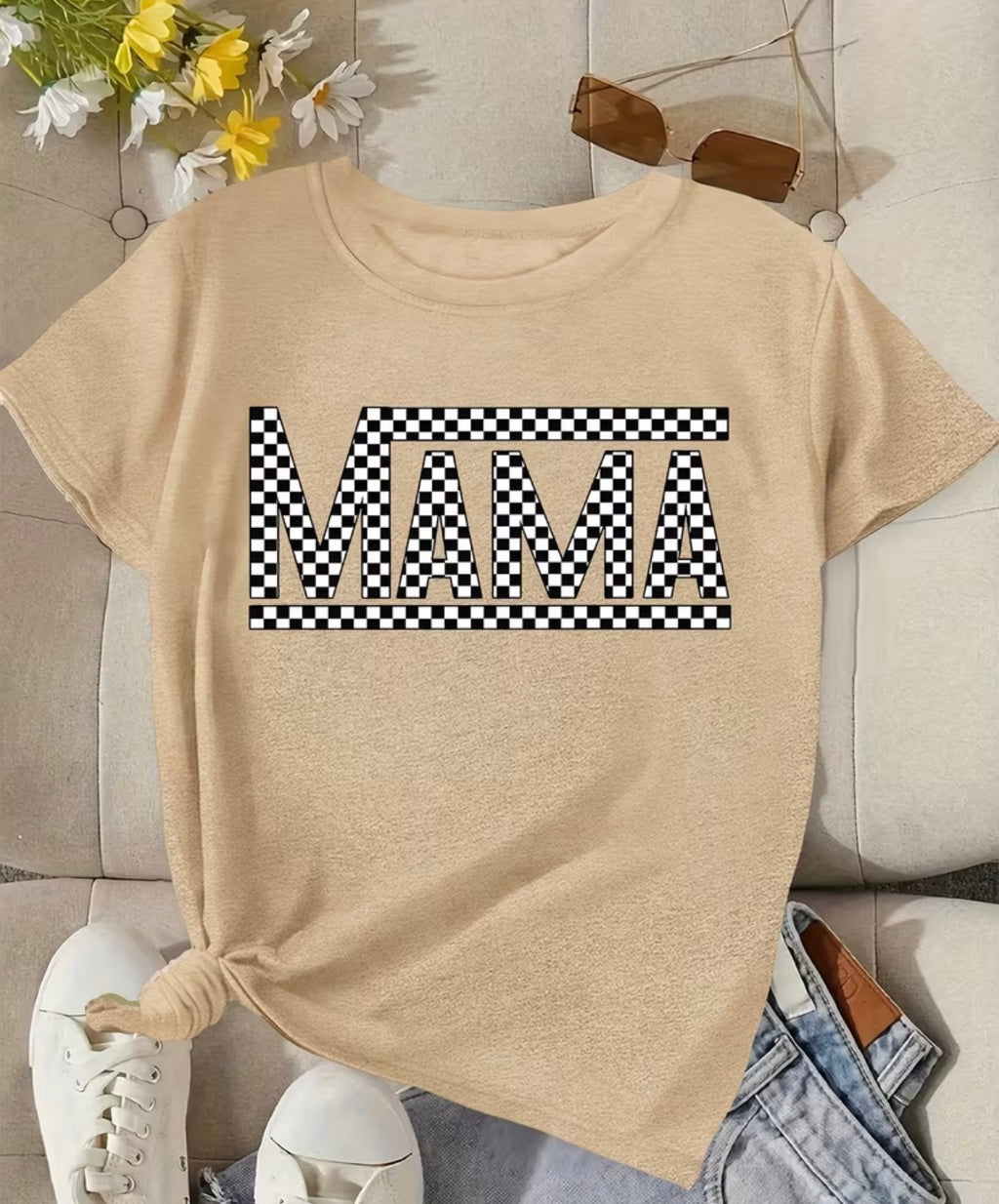 MAMA checkered shirt
