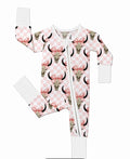 Bull with bows bamboo sleeper